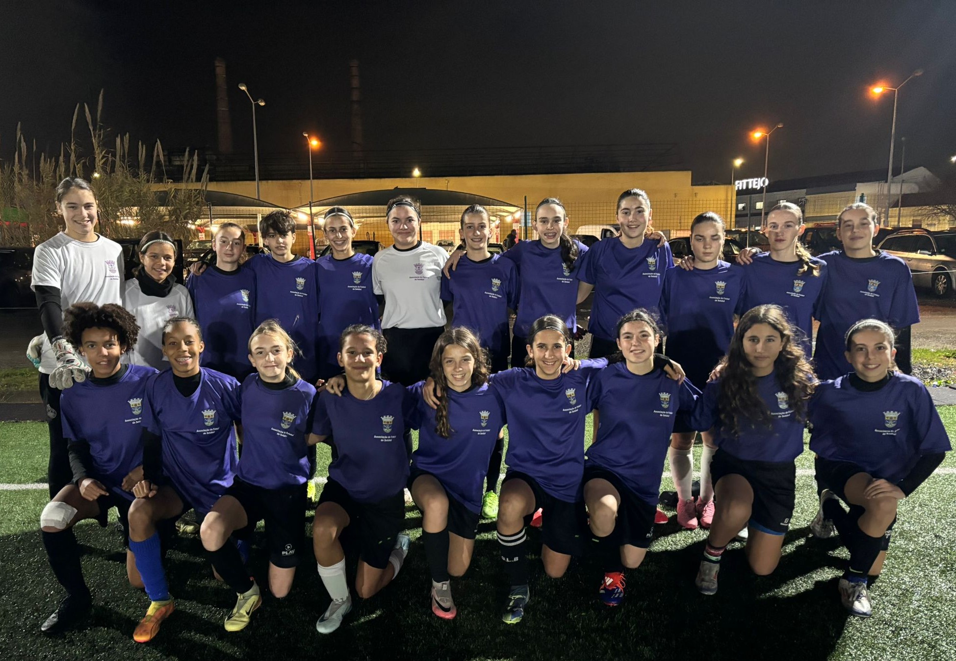 Jogadoras sub-14 reforçaram preparação